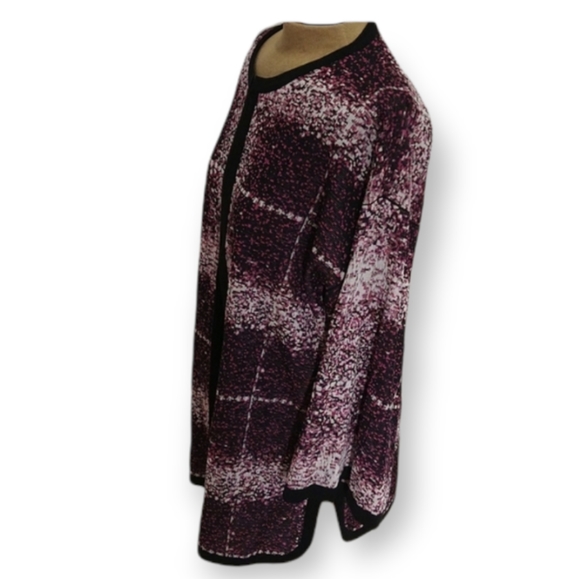 Misook Rib-Knit Cardigan - Picture 3 of 9